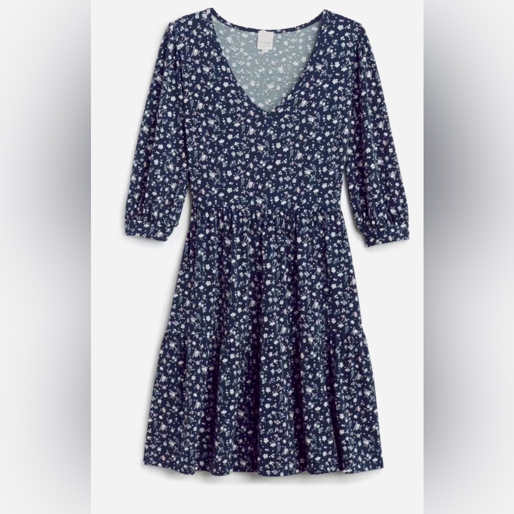 kaileigh tiered knit dress